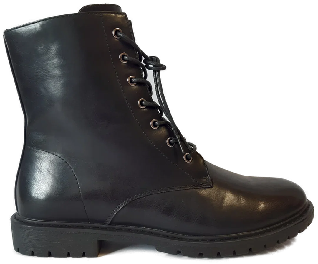 Anna Field Damen Stiefeletten Lederimitat, schwarz - Gr. 42 – Bild 2