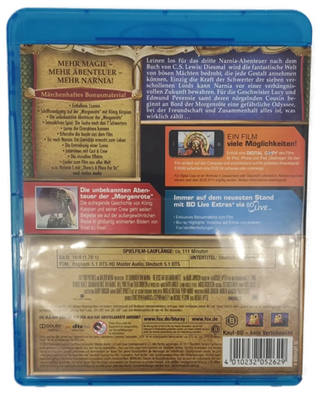 DVD "Die Chroniken von- Narnia Die Reise auf der Morgenröte" – Bild 3