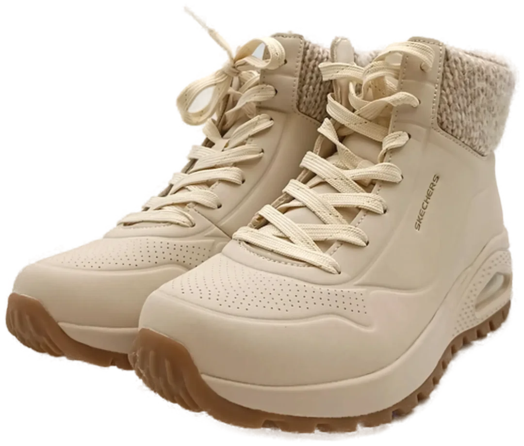 Skechers Damenwinterboots beige Gr. 38 – Bild 1