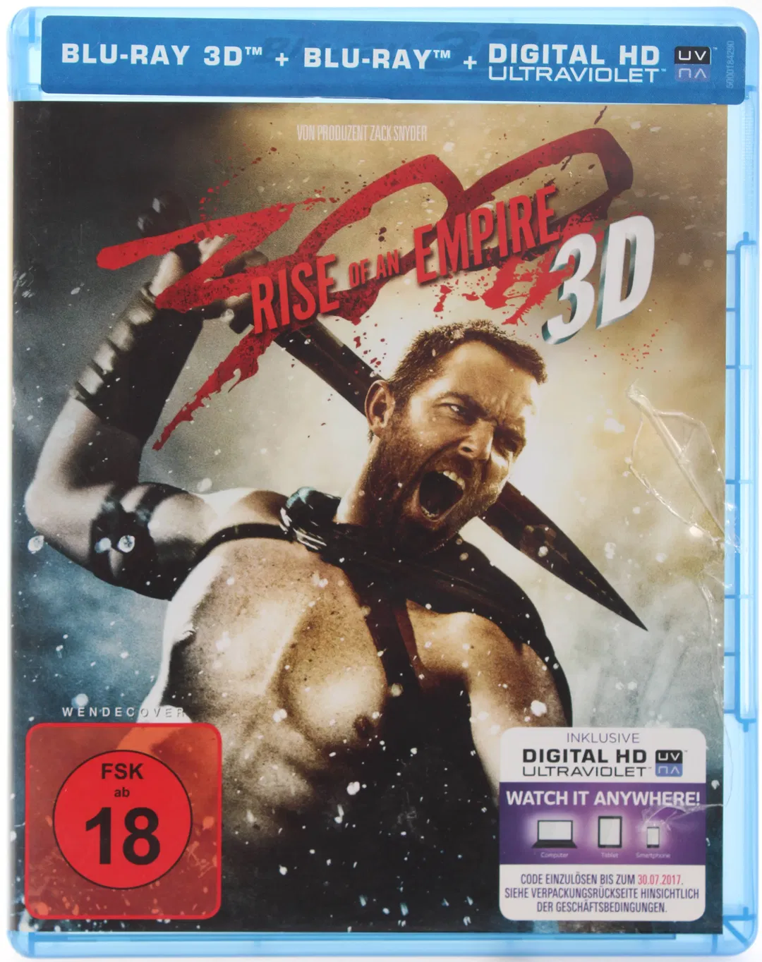 Blu ray 300: Rise of an Empire (3D + 2D Blu-ray + Digital HD Ultraviolet) - Bild 1