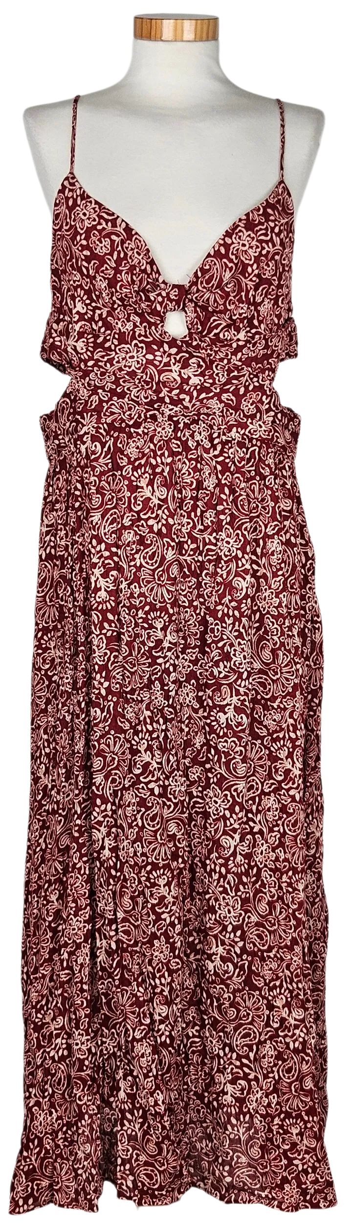 ZARA Damen Maxikleid, rot - Gr. L  - Bild 4
