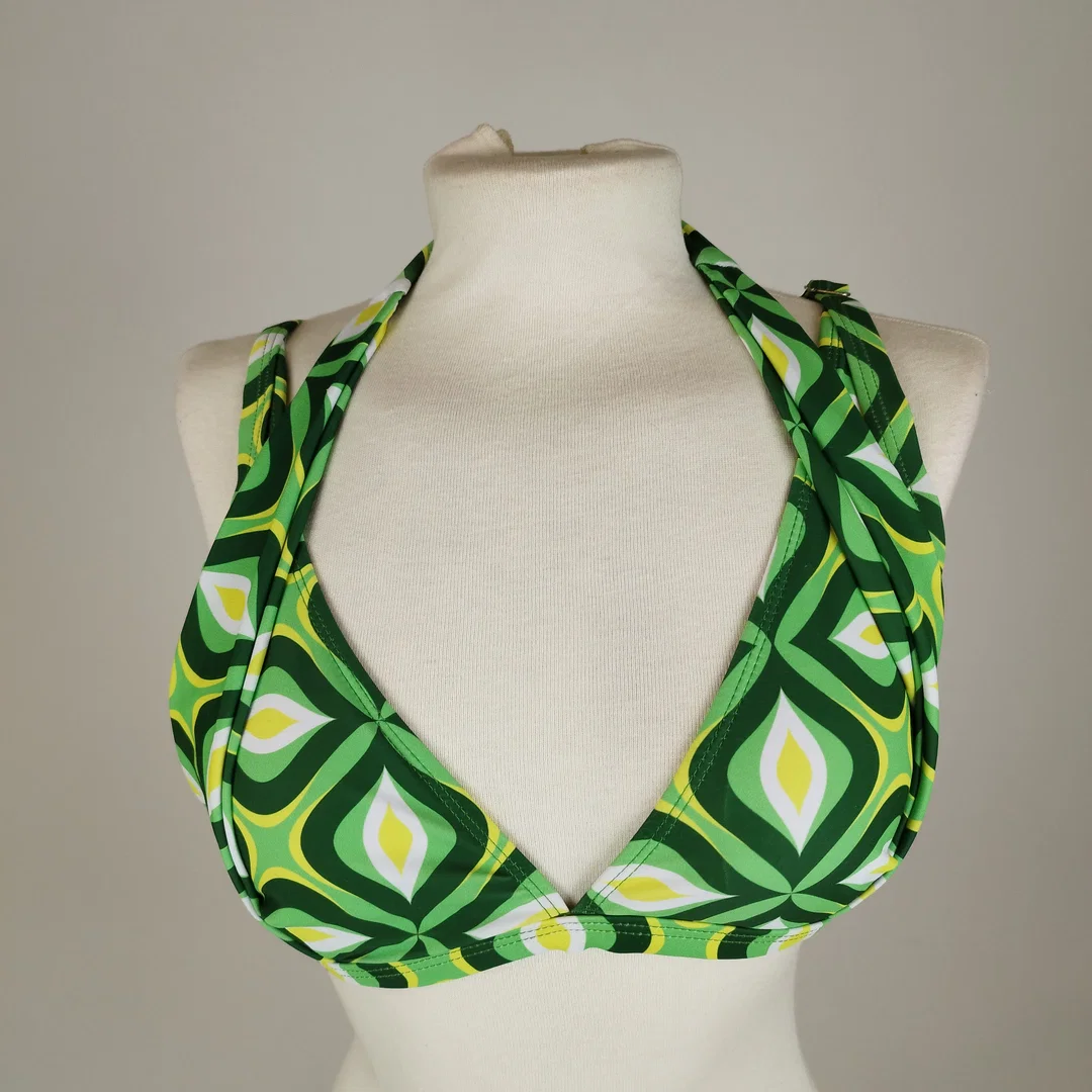 Bemustertes Bikini-Top - Gr. M – Bild 1