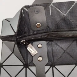 BAO BAO Issey Miyake "Lucent" Shopper/ Tote Bag | Silber Metallic | Neuwertig – Vorschau 6