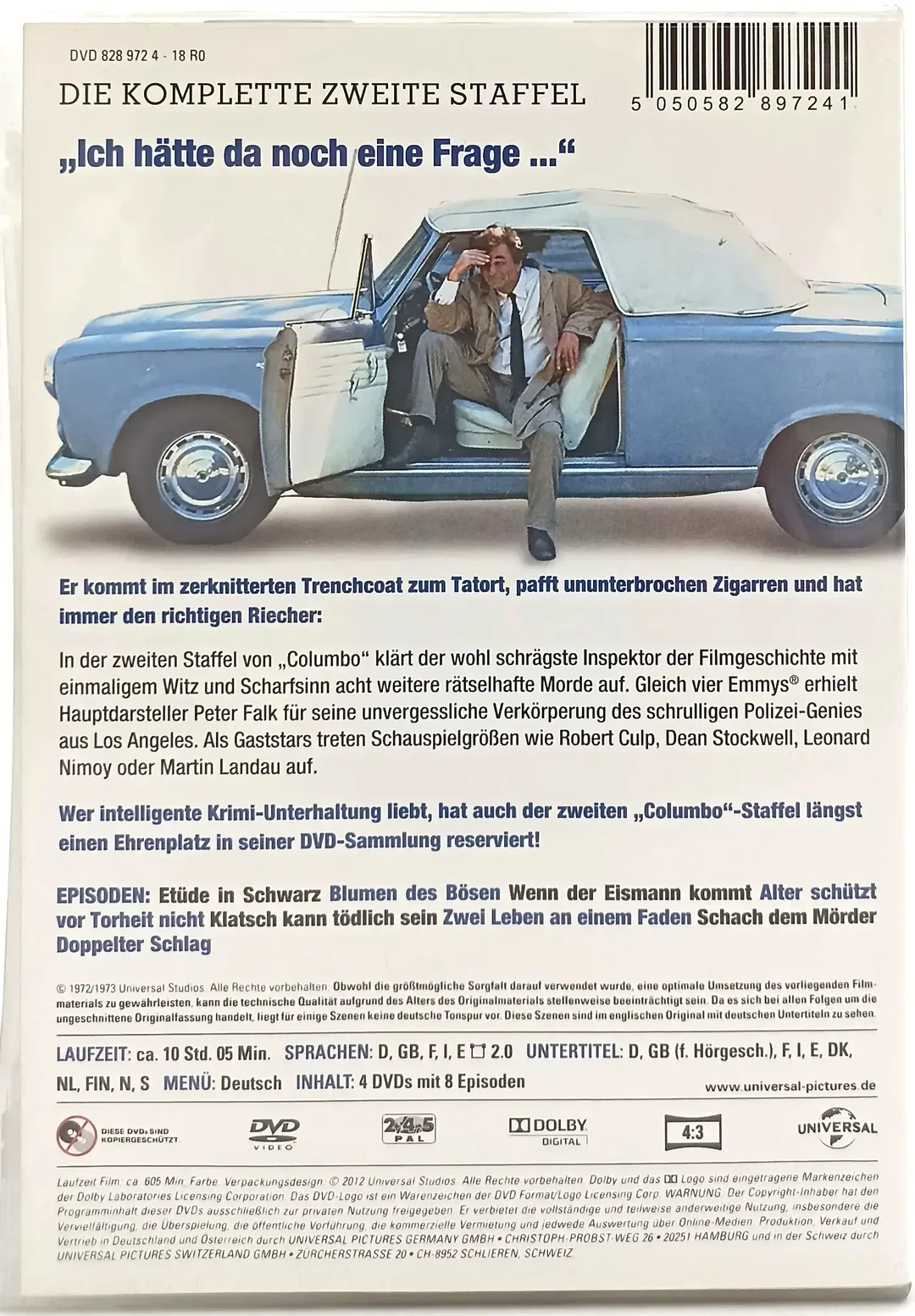 DVD "Columbo Die Komplette 2. Staffel"  – Bild 2