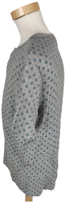 T-Shirt "Jack & Jones Premium", kurzarm mit Rundhalsausschnitt, grau gemustert, Größe M – Vorschau 2
