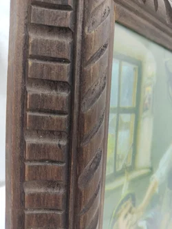 Altes Bild Landhausstil Holzrahmen Mit Patina | Leporello – Vorschau 6