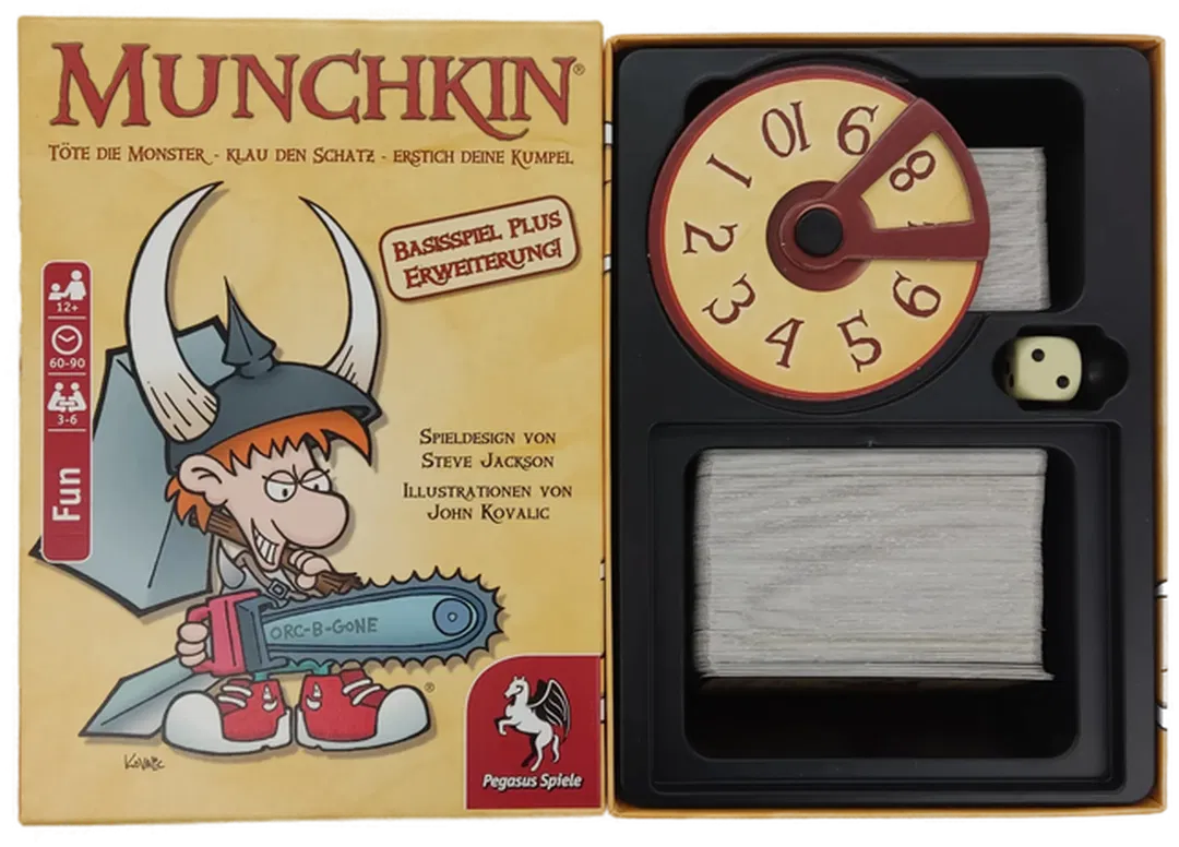 Munchkin 1+2 - Pegasus Spiel 17222G  - Bild 1