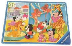 Puzzle Micky Maus, Ravensburger, 35 Teile, Kinder, retro - Bild 1