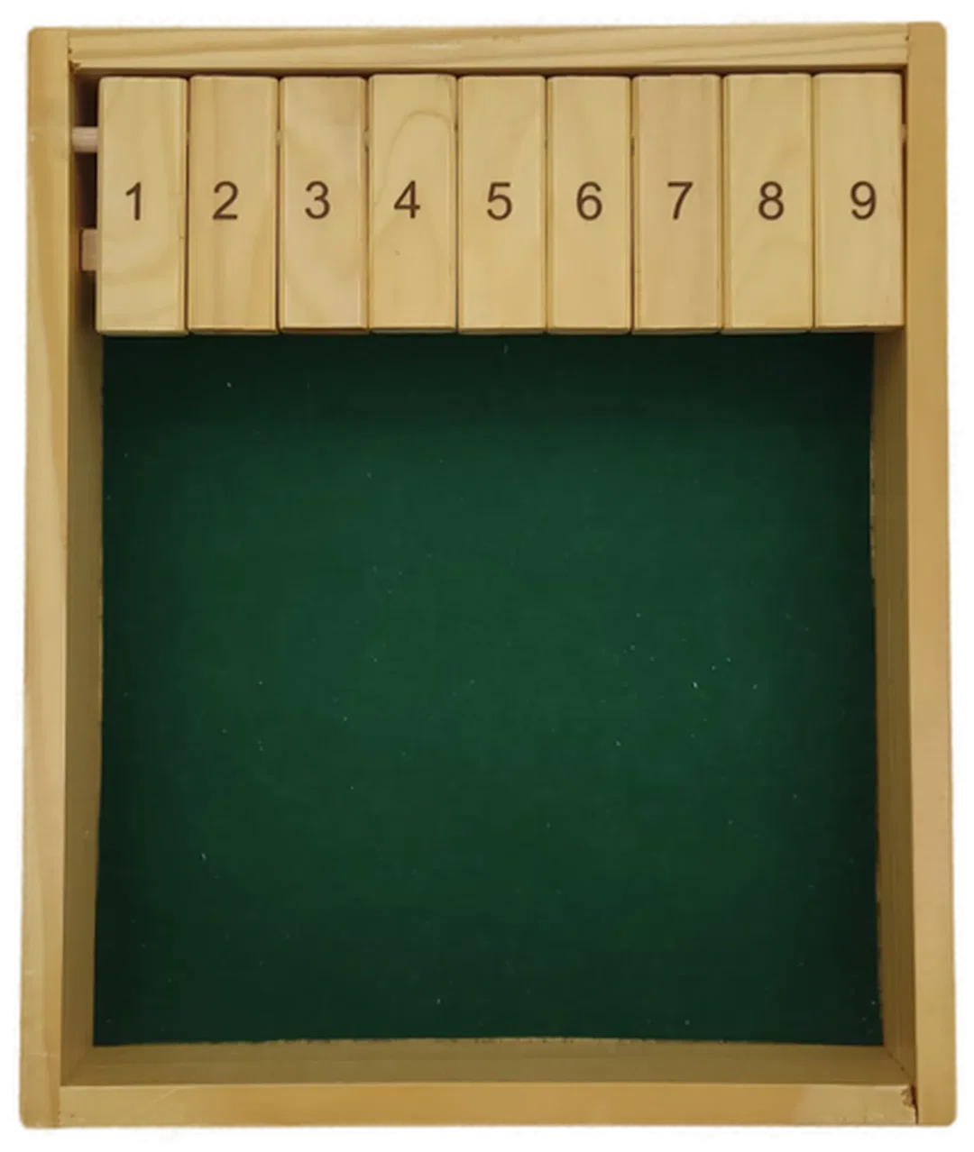 Klipp-Klapp Würfelspiel aus Holz – Bild 2