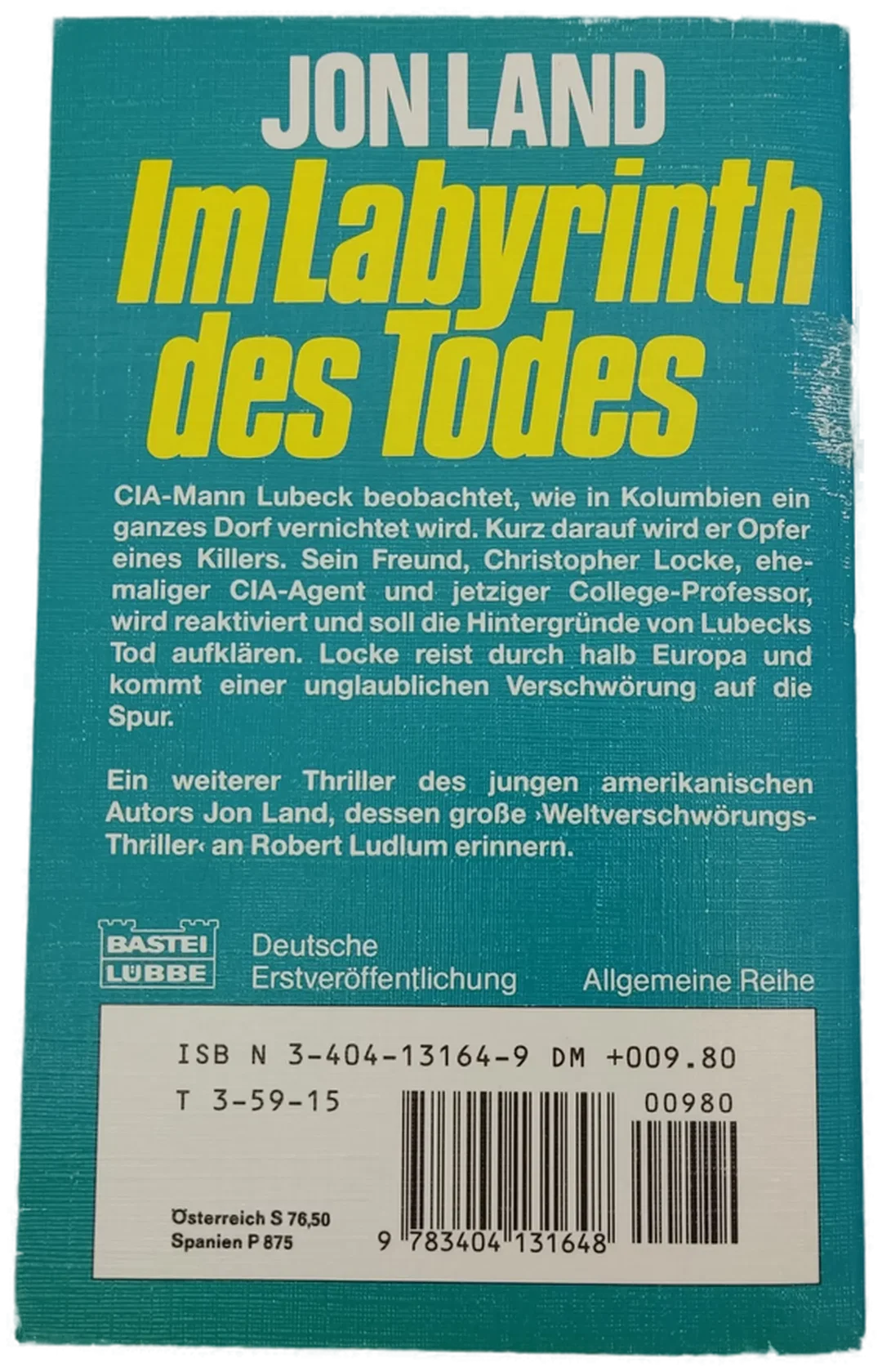 Im Labyrinth des Todes - Jon Land – Bild 2