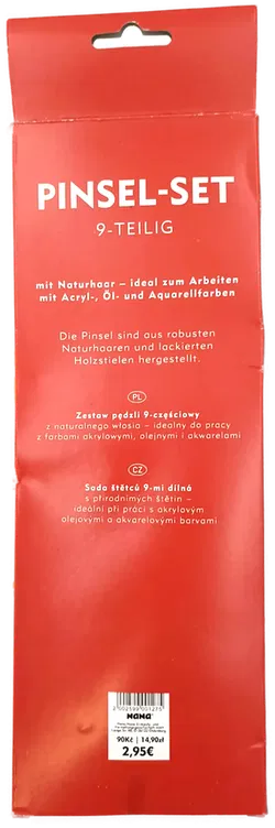 Pro Art 9-teiliges Pinsel-Set - Bild 2