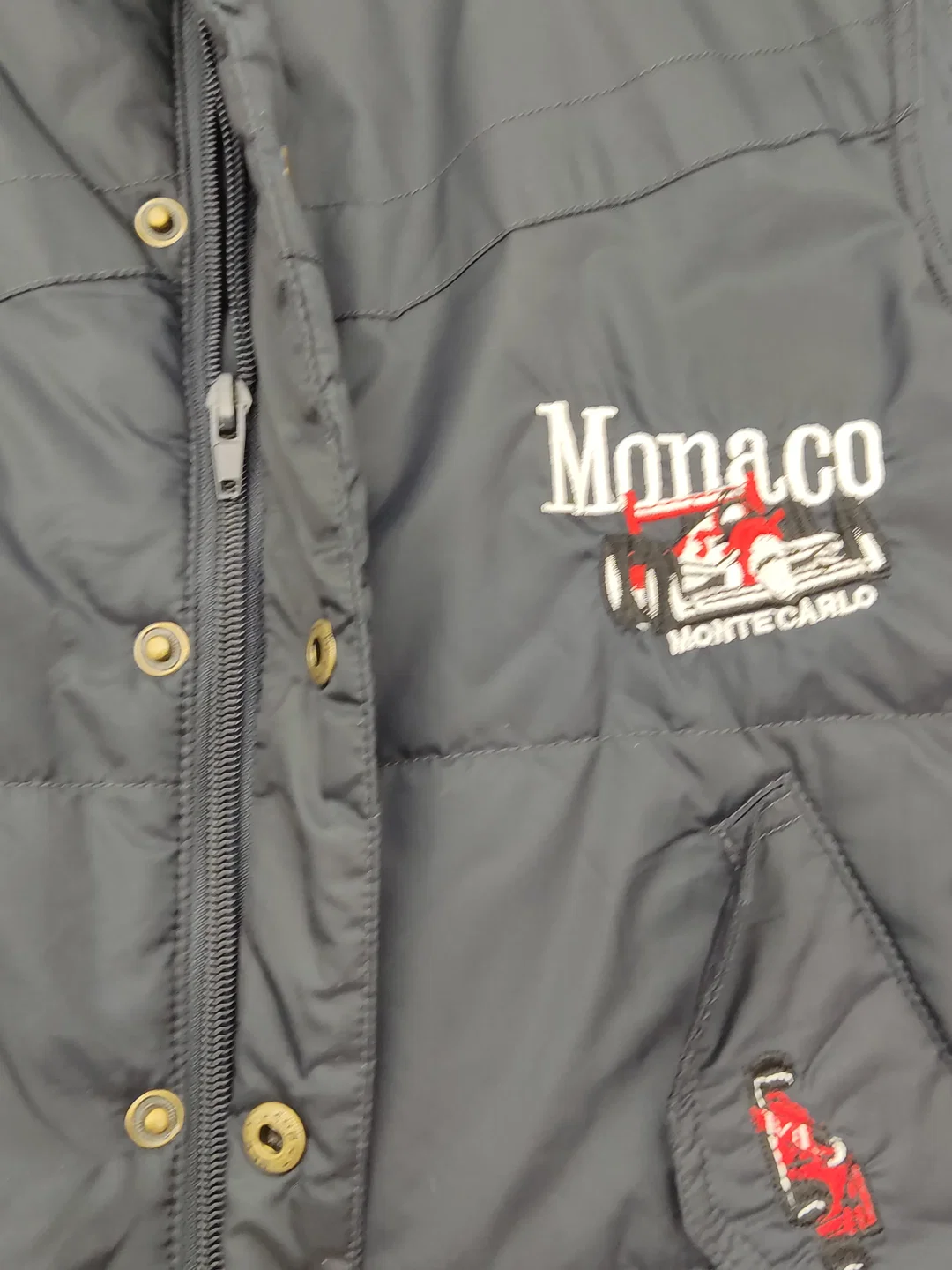 JGG creations Monaco Kinder Steppweste schwarz Gr. 10 Vintage – Bild 3