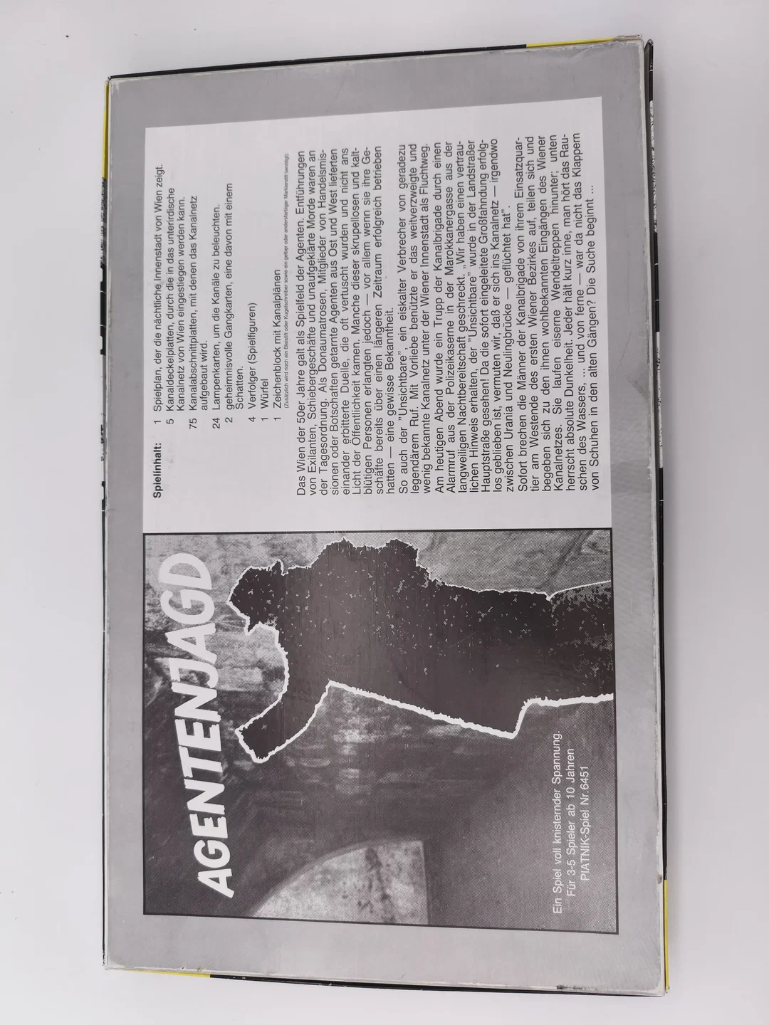 PIATNIK "Agentenjagd", Vintage Brettspiel, 1987, Kult-Klassiker – Bild 2