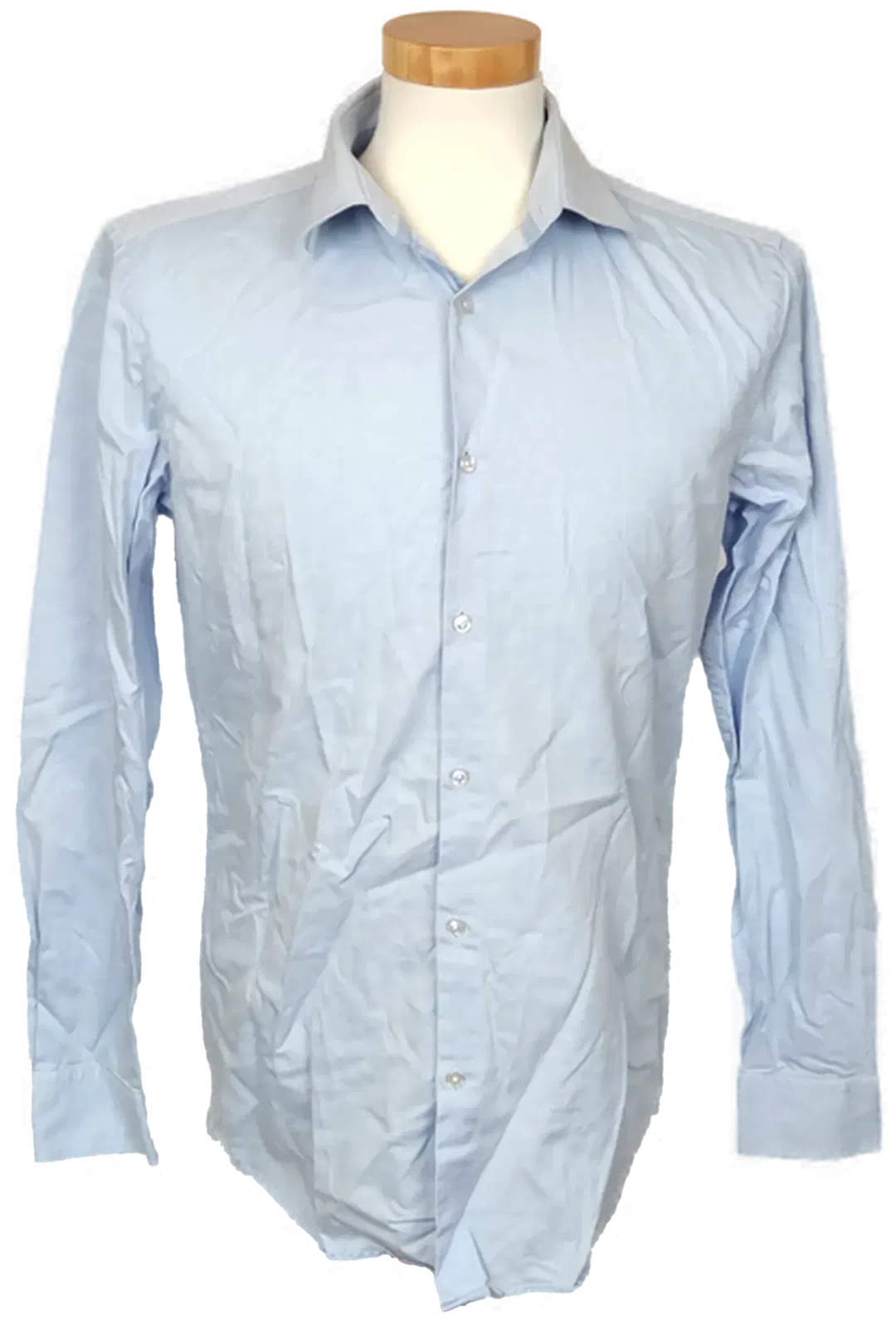 Boss Herren Hemd blau Gr. US 15½ - Bild 4