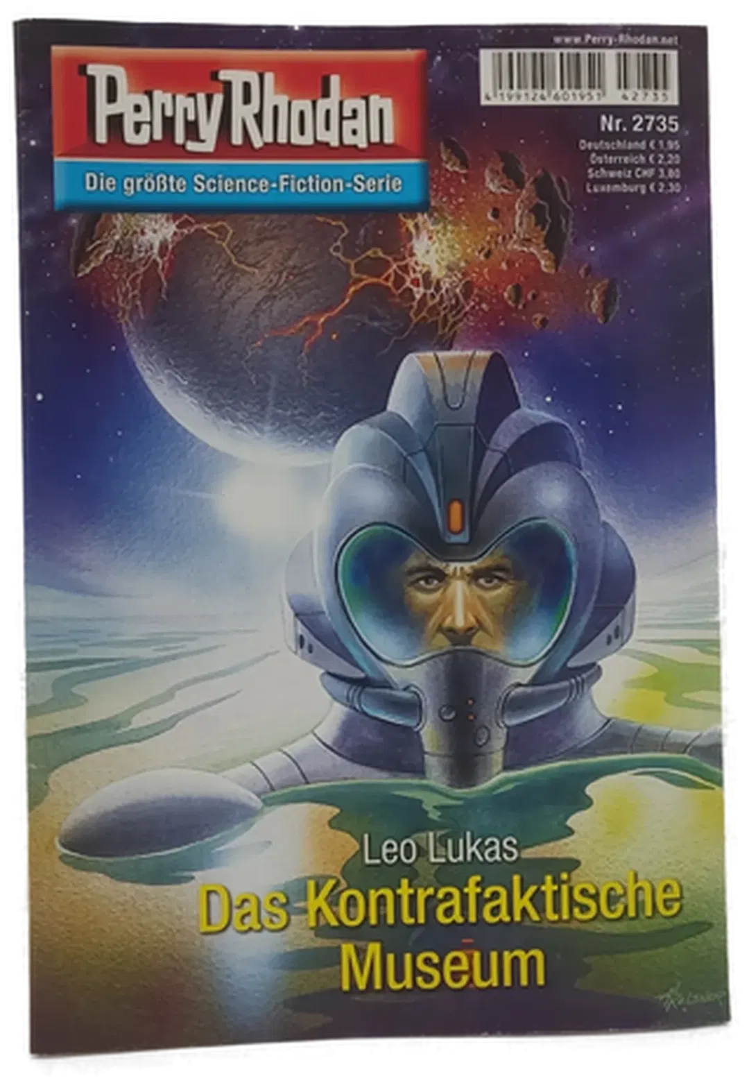 Romanheft Perry Rhodan Das Kontrafaktische Museum Erstauflage Nr. 2735 - Bild 1