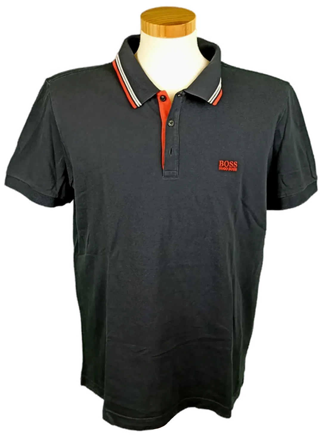 Hugo Boss Herrenpoloshirt dunkelblau Gr. XL – Bild 1