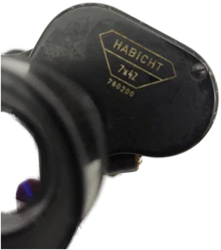 Swarovski Optik Tirol Fernglas Habicht 7x42, mit original Koffertasche und Papieren, 1973 - Bild 10