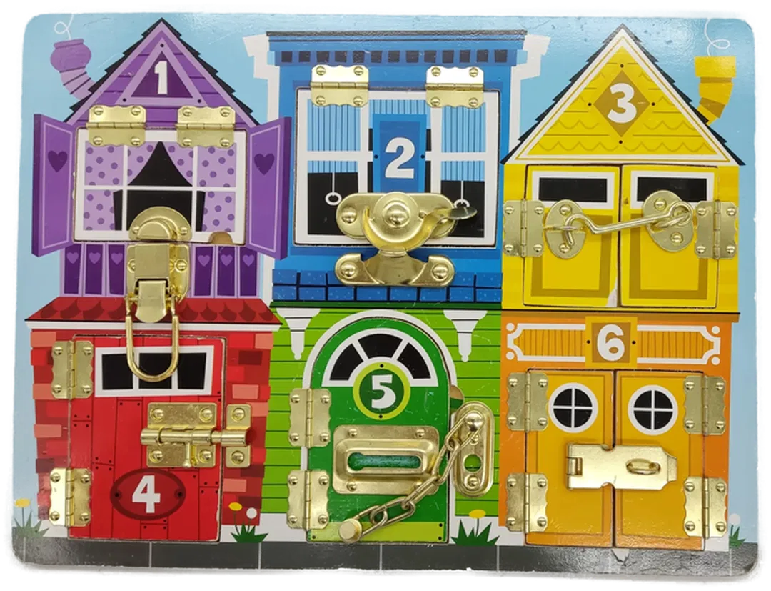 Melissa & Doug Verriegelungsspielbrett - Bild 1