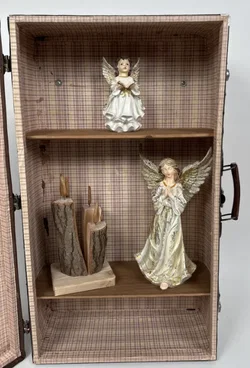 Handgemachtes aus der HAI Werkstatt - Vintage - Deko Kofferregal - Bild 1