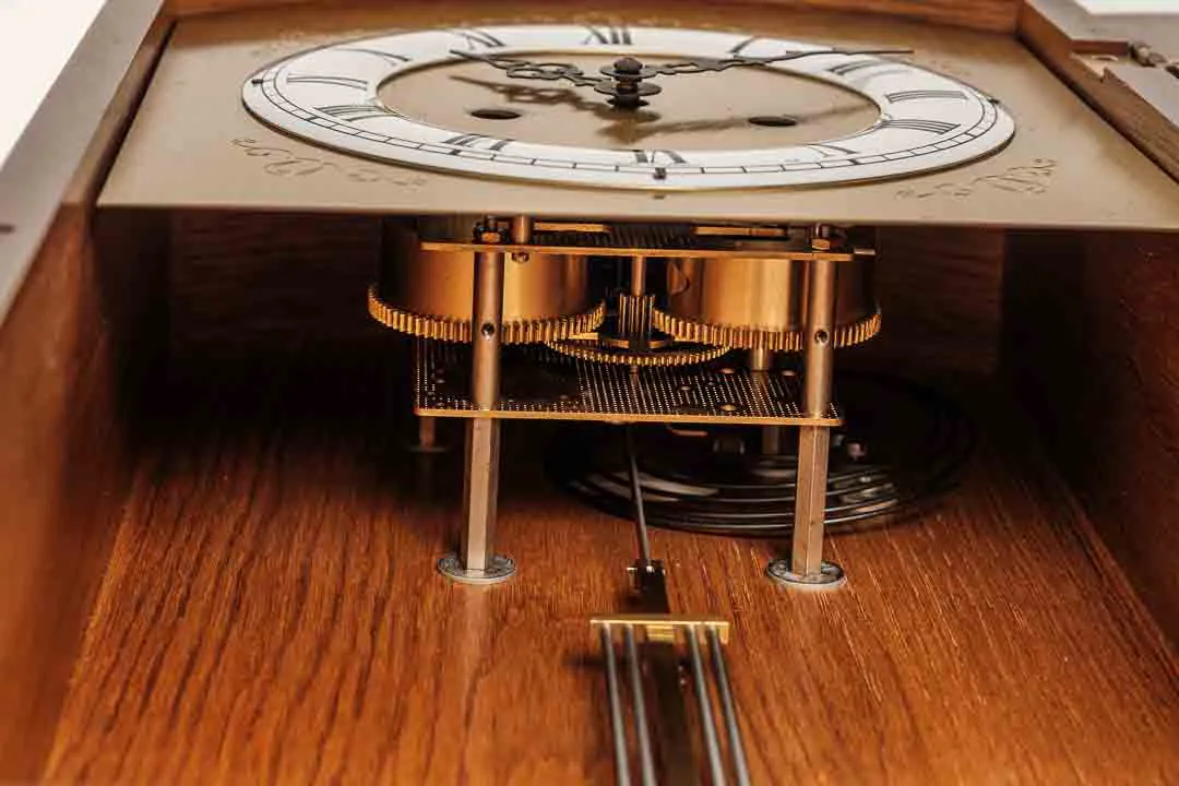Pendeluhr Wanduhr mit Glockenwerk – Bild 6
