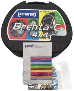 Pewag, Schneeketten "Brenta-C 4x4", Koffer für Reifengröße 235/60 R17 gekennzeichnet. – Vorschau 3