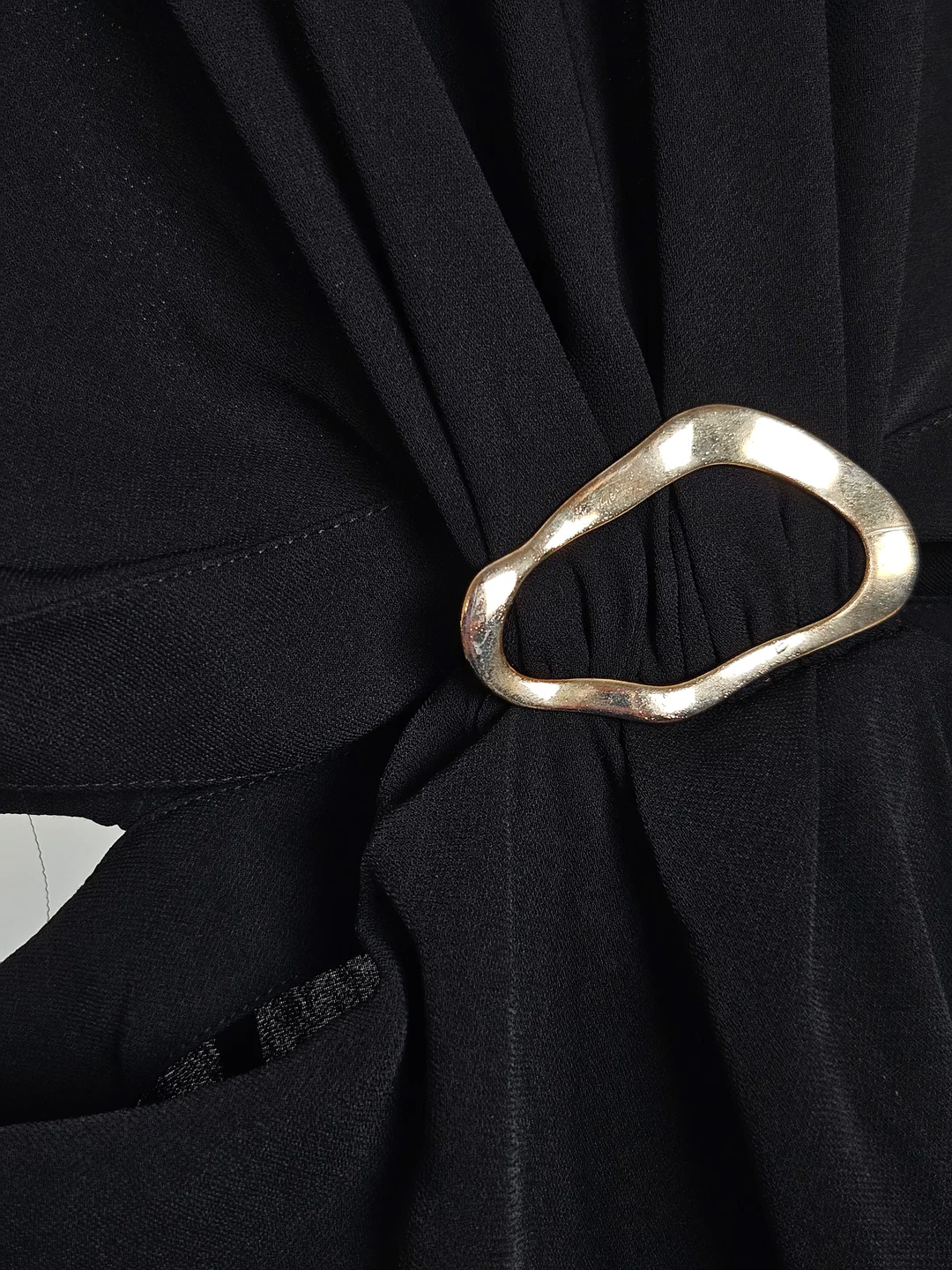 ZARA Damen Maxikleid, schwarz - Gr. XL – Bild 4