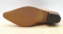 Colorado Vintage Cowboystiefel, Gr. 37, Leder, beige - neu besohlt  – Vorschau 5