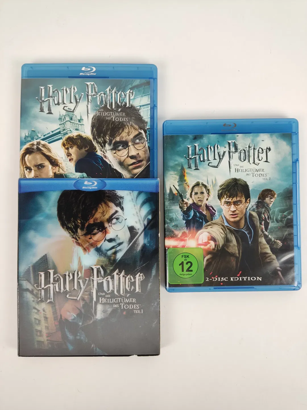 Blu-ray Harry Potter und die Heiligtümer des Todes Teil 1 und 2  - Bild 1