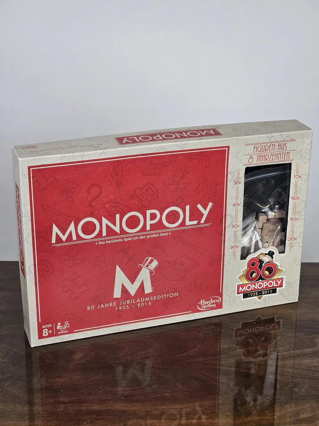 MONOPOLY 80 Jahre Jubiläumsedition - Gesellschaftsspiel - Hasbro  - Bild 4