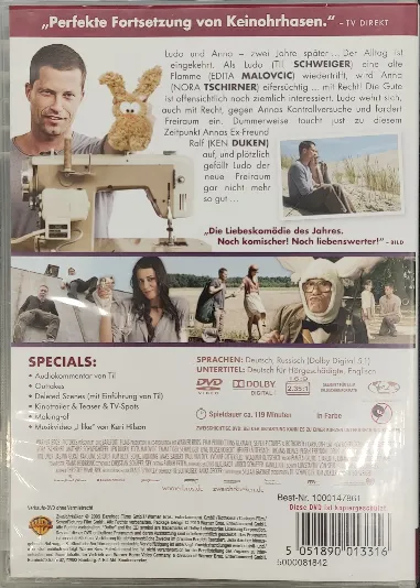 DVD "Zwei Ohr Küken" mit Til Schweiger und Nora Tschirner – Bild 2