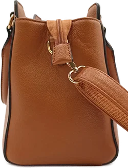 Igolumon Damen Henkeltasche congnac - Bild 5