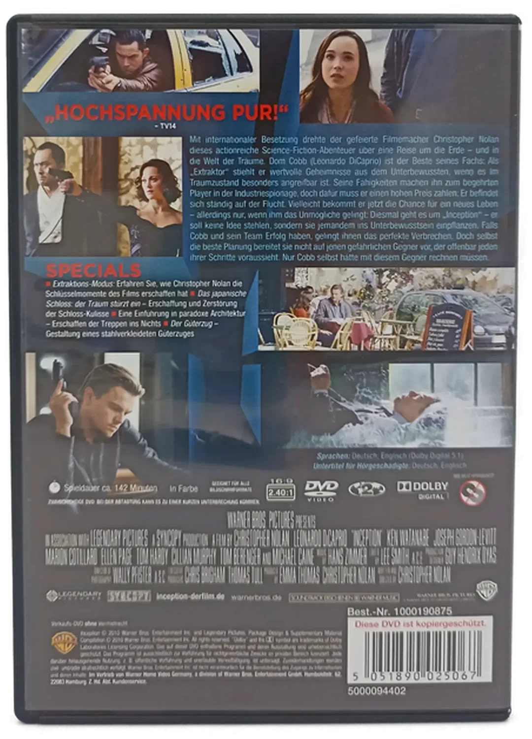 DVD "Inception" – Bild 2