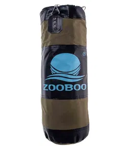 ZOOBOO Leerer Boxsack zum Selbstbefüllen in olivgrün-schwarz - Bild 1