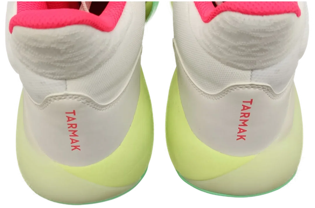 Tarmak TMK-Blade Basketball Damenschuh SE 500 halbhoch weiß/rot Gr.44  – Bild 5