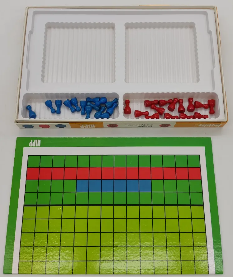 Vintage Brettspiel Logiplay 3 "HIPP" für 2 Kinder ab 9 Jahren – Bild 6