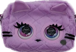 Purse Pets flauschige Katze Tasche in Rosa - Bild 3