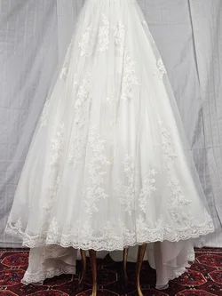 Hochzeitskleid - 14 - Atelier Irvalda (Wien) - Gr. M - Bild 8