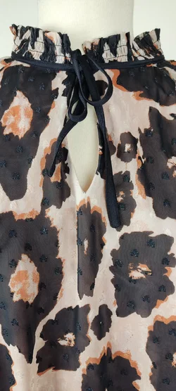 Comma Langarmshirt Animal-Print Gr. 44 | Design-Liebling – Vorschau 6