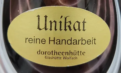 Dorotheenhütte - Blumenvase – Bild 2