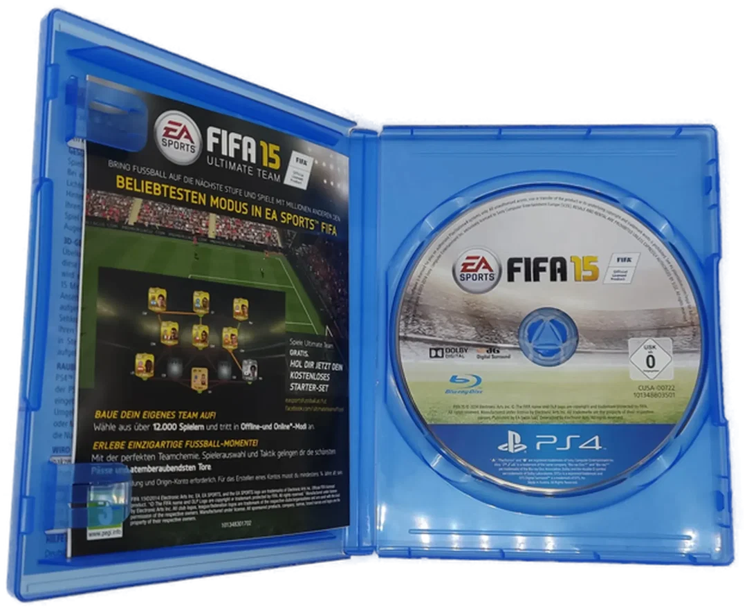 Playstation Sony PS4 Spiel EA Sports FIFA 15 – Bild 3