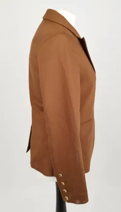 Mos Mosh Blazer Braun - 36 / 53% Baumwolle, 44% Nylon, 3% Elasthan - Bild 2