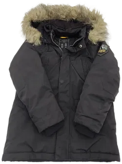 Name it Kinder Winter Jacke schwarz Gr. 128 - Bild 1