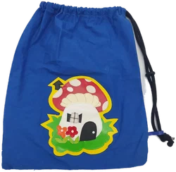 Trainingsbeutel für Kinder marineblau mit Aufdruck - Bild 3
