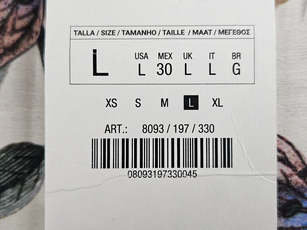 ZARA Damen Hose, weiß - Gr. L  – Bild 4