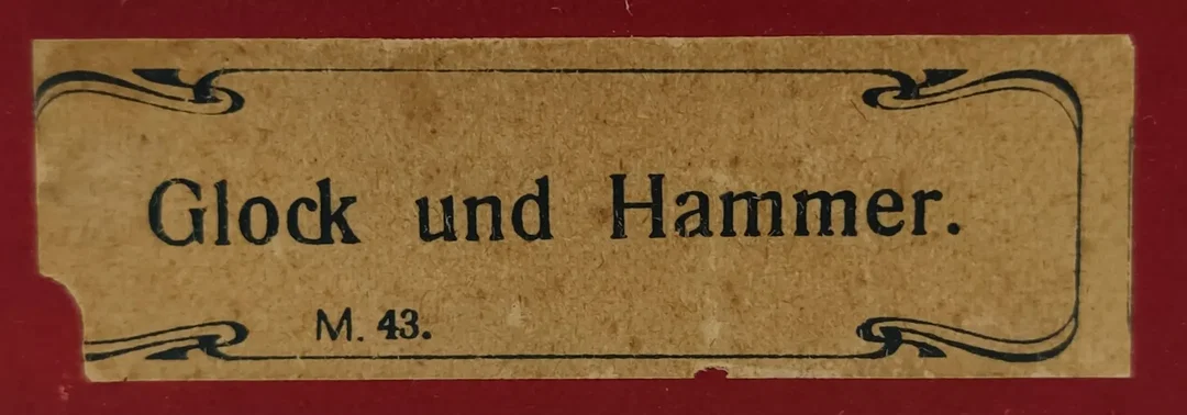 Glock und Hammer - Antikes Brettspiel – Bild 4