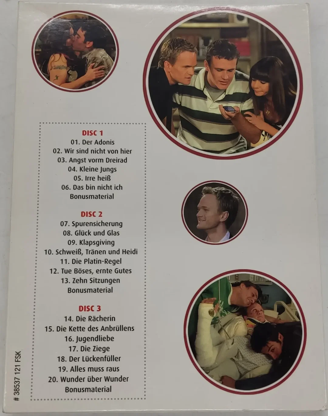 3 DVD's "How i met your mother" Season 3  – Bild 3