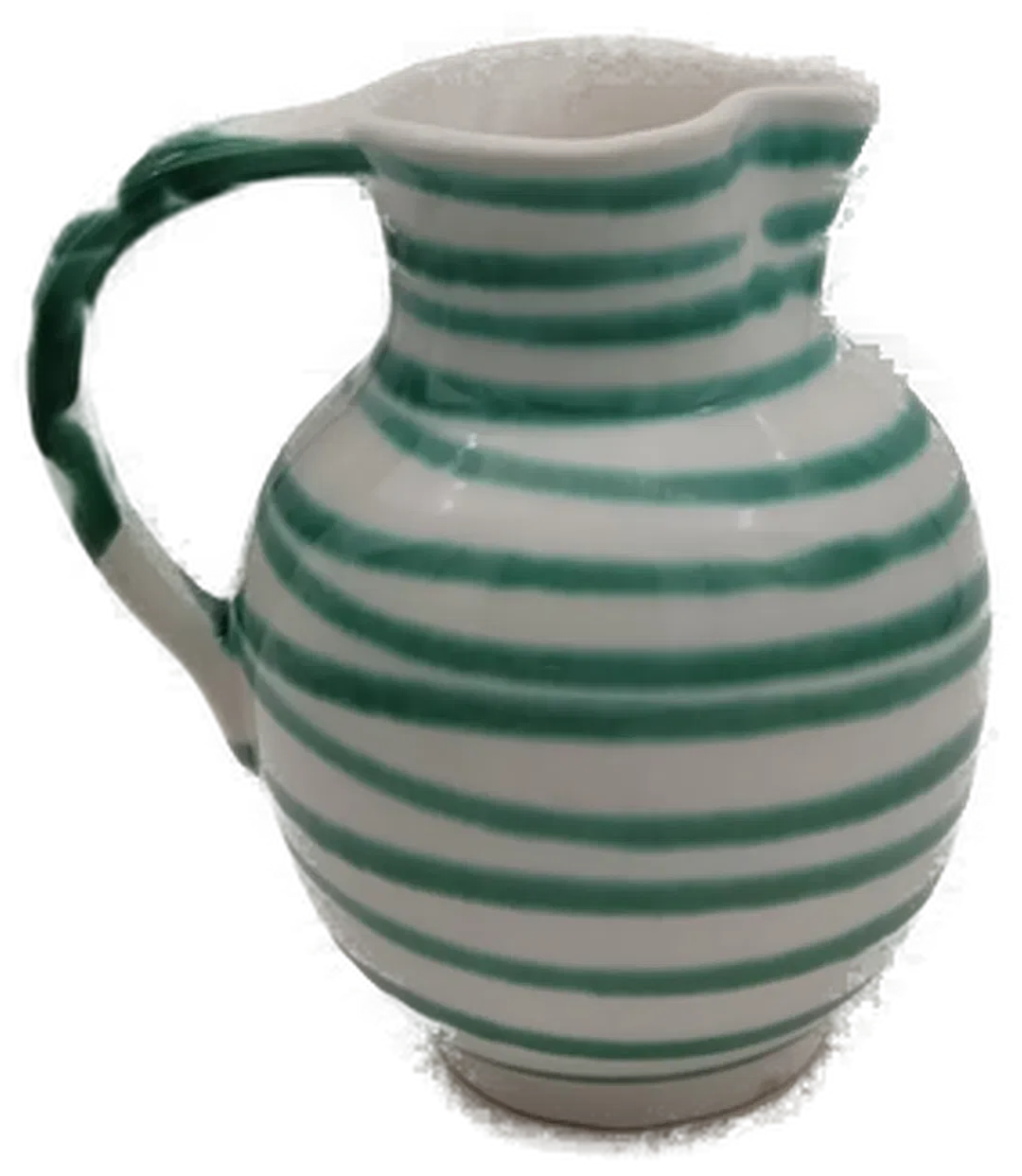 Gmunder Krug in der Wiener Form Grüngeflammt - Bild 1