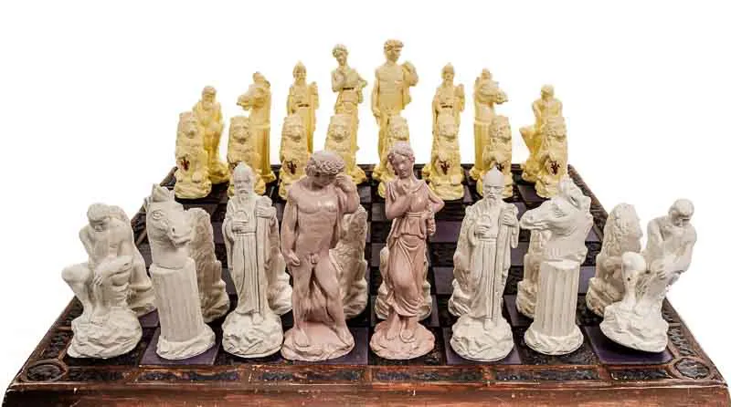 FEANG Schachspiel mit römischen Figuren – Bild 4
