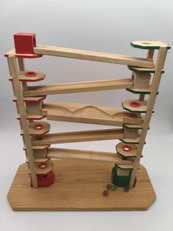 Murmelbahn Holz, Eigenbau - Bild 1