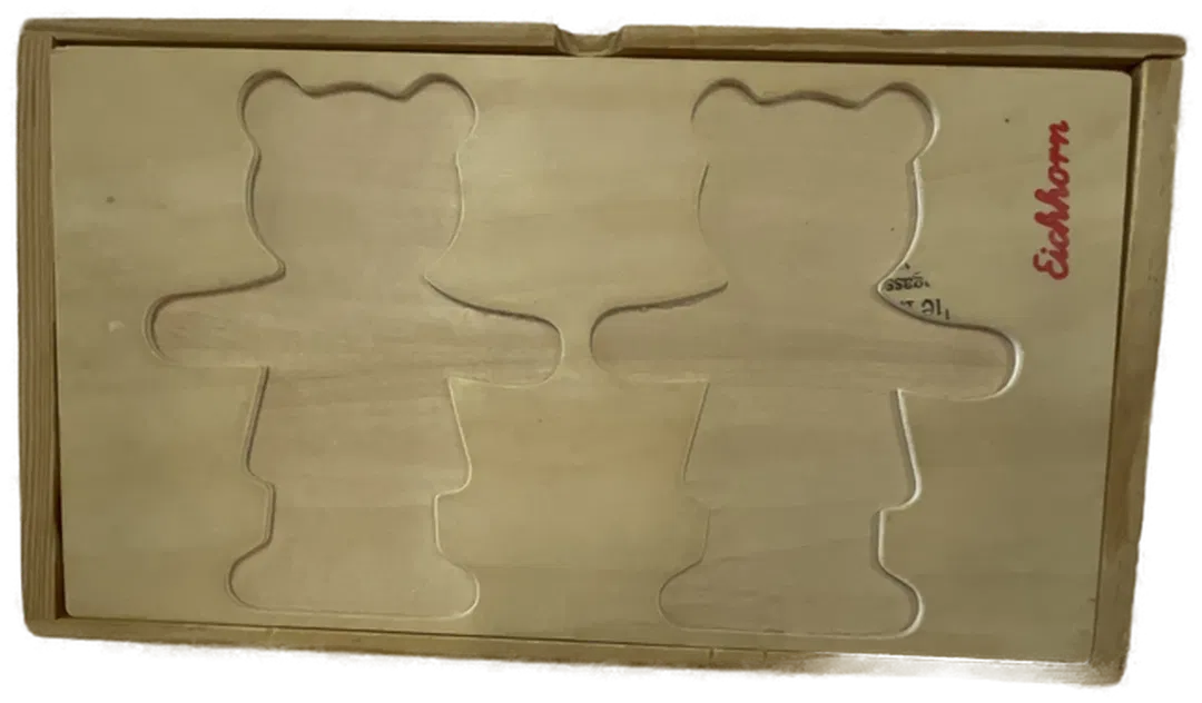 Ankleide Puzzle Bären aus Holz - ab 3 Jahren - Bild 1